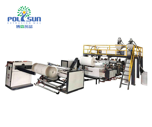 Bubble film production line