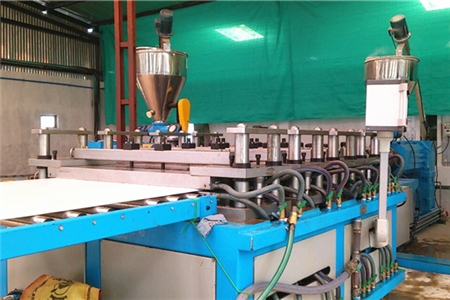 Foaming production line