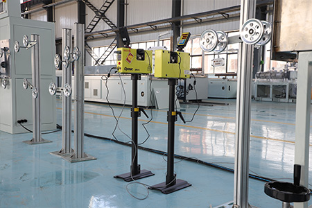 PMMA fiber optic production line